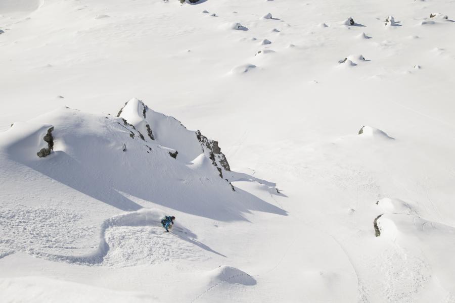 Freeride nella Valle di Gressoney