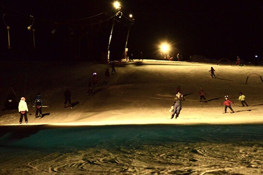 .. La "Befana" à ski : ski nocturne