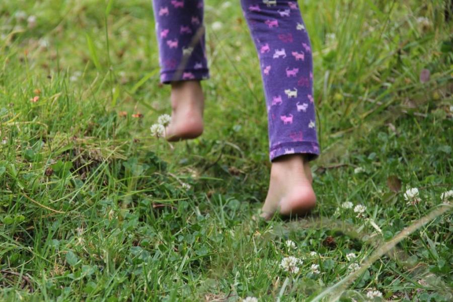 Pieds nus sur l'herbe Color Run