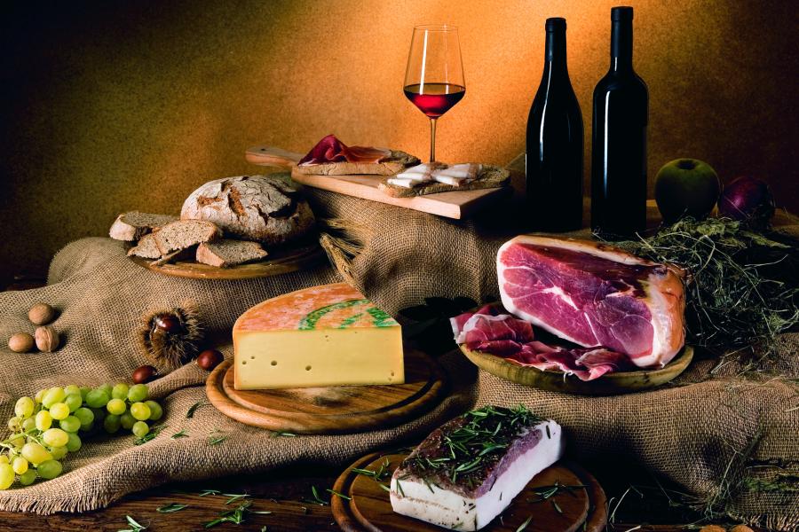 .. Mattinata D.O.P. - Sapori di montagna - Parcours enogastronomique