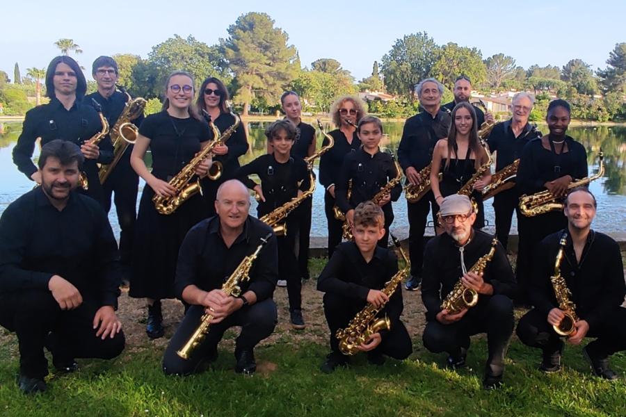 Ensemble de saxophones de Grasse Ensemble de saxophones de Grasse concert