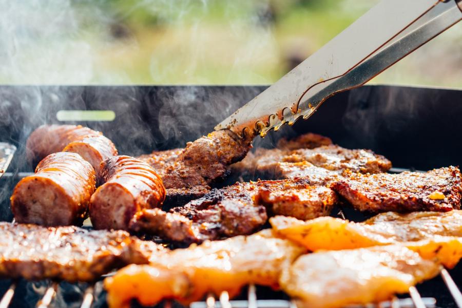 Grilled meat Saint James barbecue