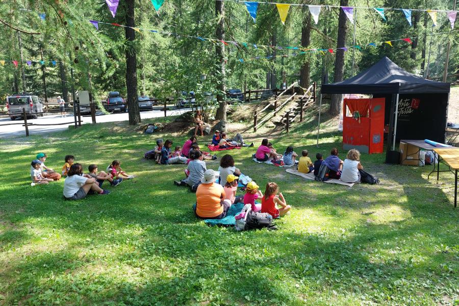 Spettacolo Artisti in natura 2022 Artisti in natura – Mago Aglione e workshop