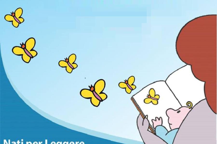 Locandina "Nati per leggere" Nati per leggere - Letture in biblioteca