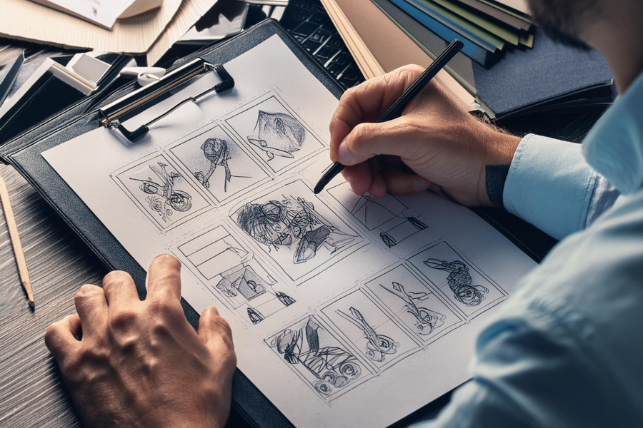 fumettista al lavoro fumettista al lavoro Riflesso perfetto: come nasce un romanzo a fumetti