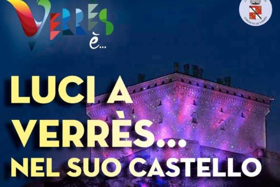 Luci a Verrès...nel suo castello