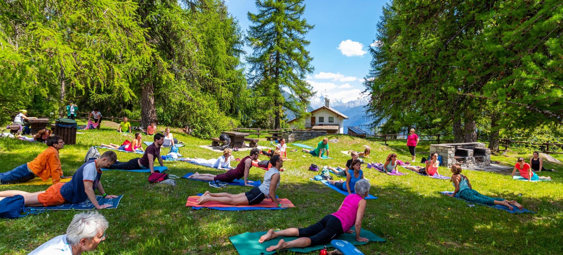 Yoga Mountain Days a Gressoney