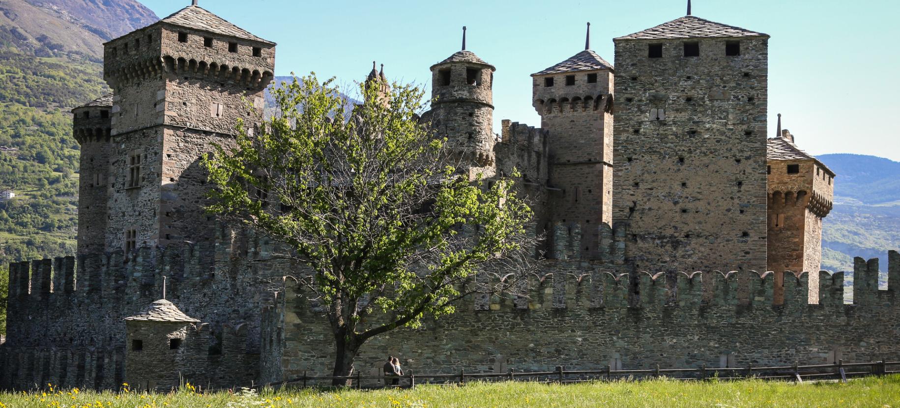 Personaggi medievali... Un pomeriggio diverso al castello di Fénis