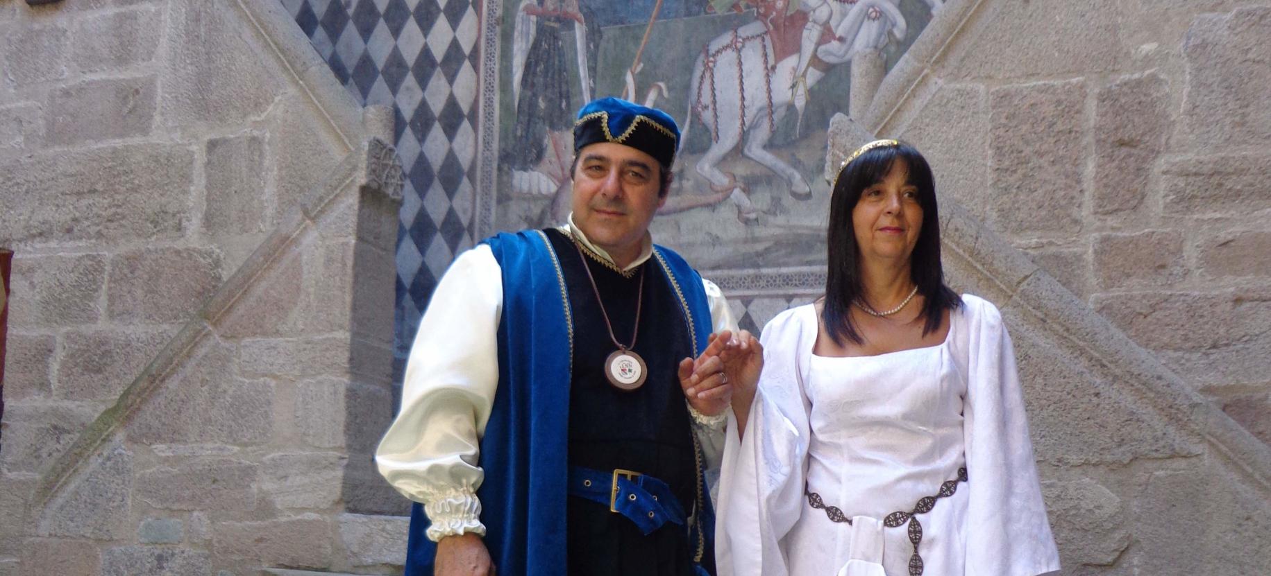 Personaggi medievali... Un pomeriggio diverso al castello di Fénis