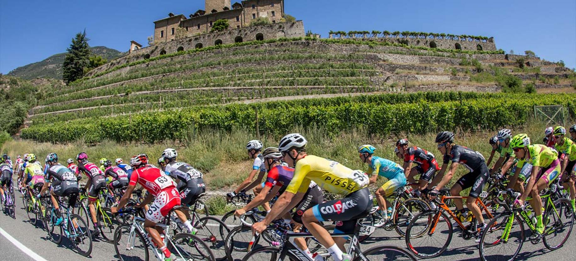 Course cycliste internationale Vallée d'Aoste Mont Blanc