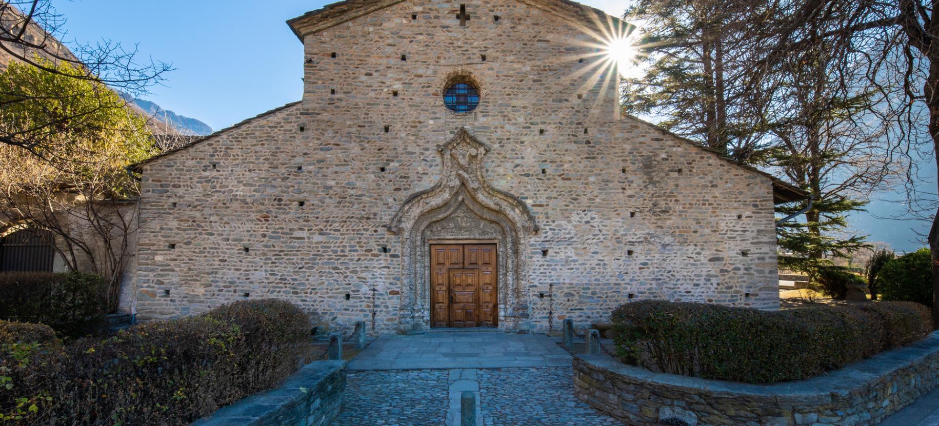 Chiesa Arnad  Sulle tracce di Sigerico - da Pont-Saint-Martin a Verrès
