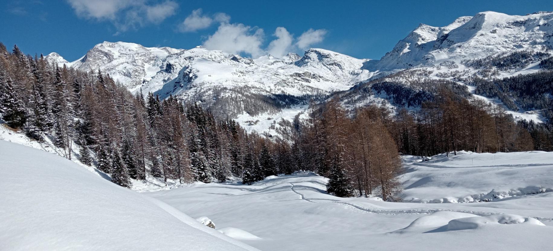 Ciaspolata in Val di Nanaz