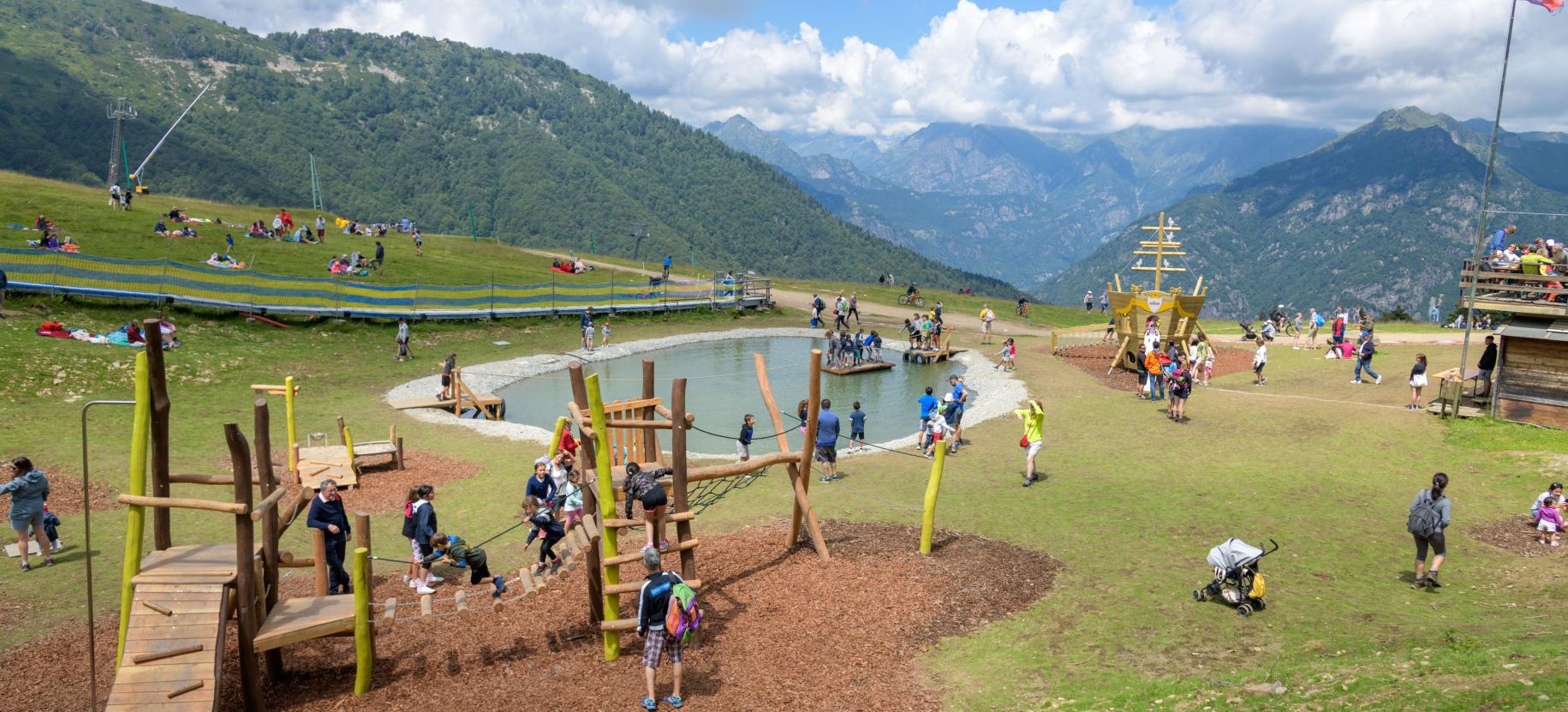 Parco giochi il Covo di Meraviglio, Alpe di Mera