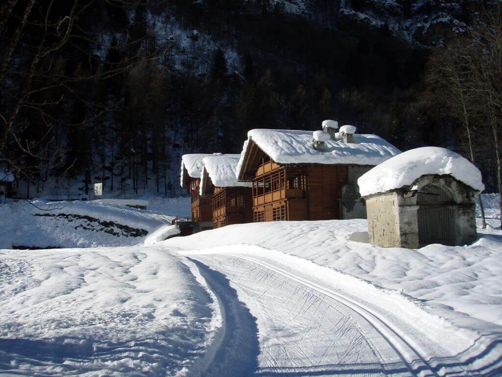Sci di fondo ad Alagna