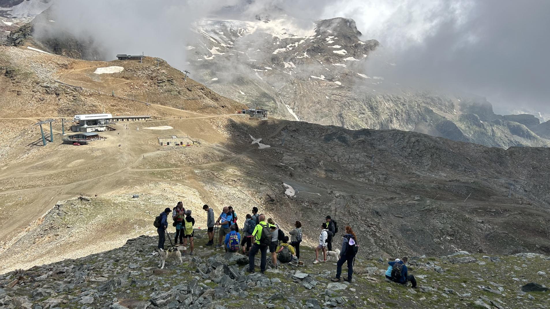 escursione guidata al corno del camoscio