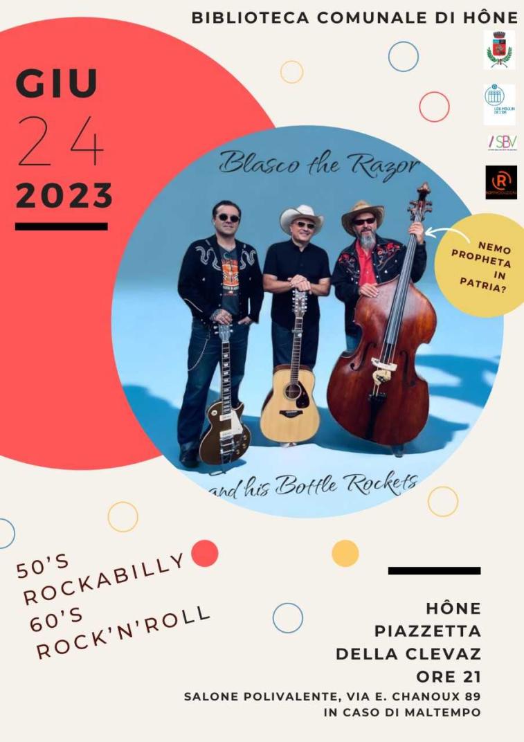 Concerto della band "Blasco The Razor and his Bottle Rockets"