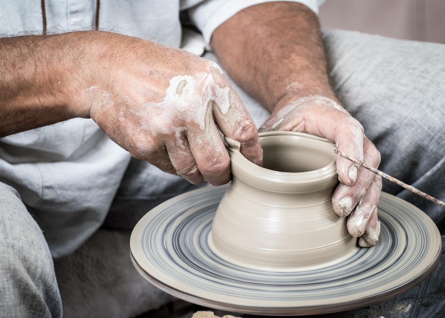 Ceramica  Dimostrazione di lavorazione artigianale