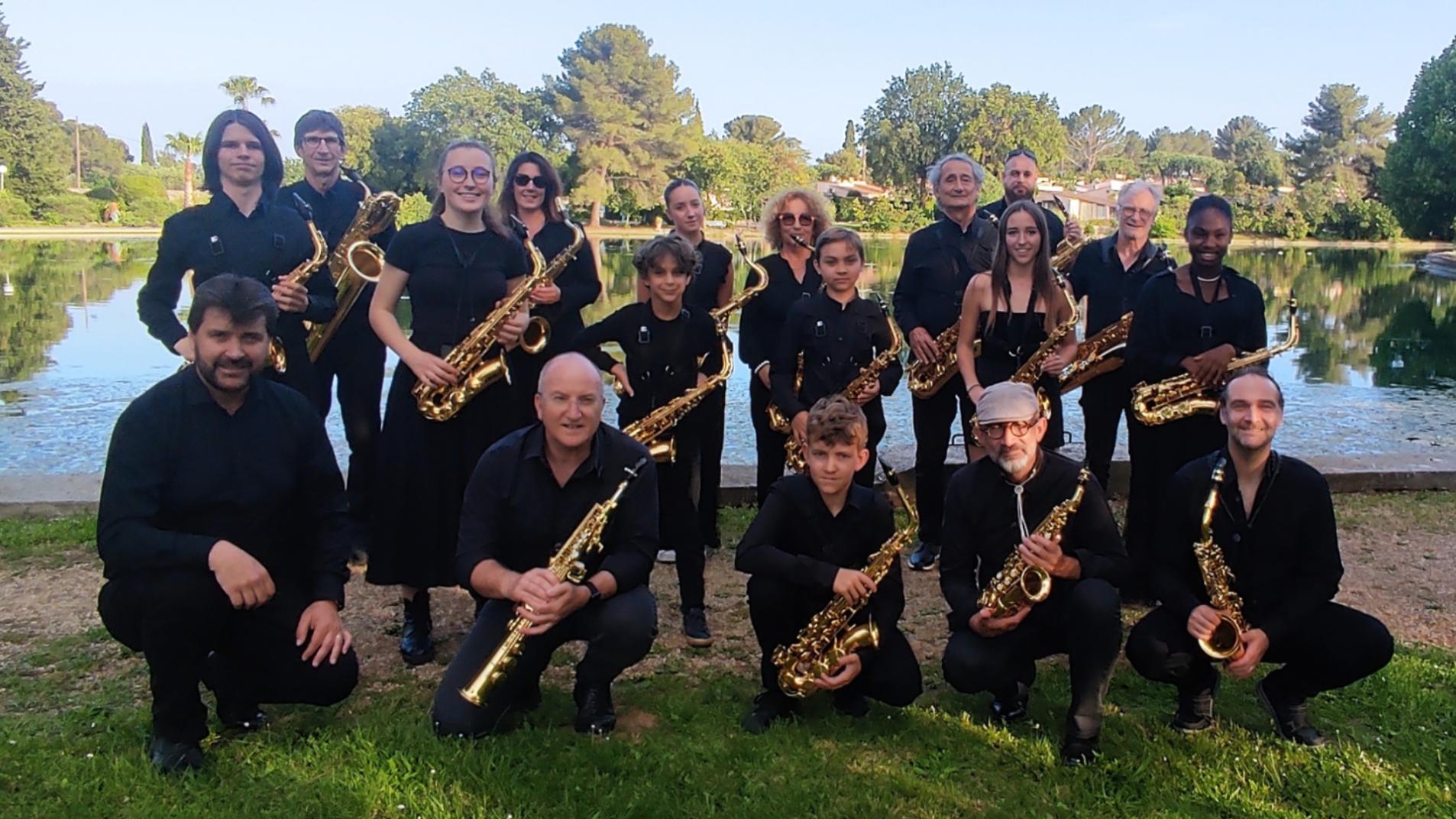 Concert de l'Ensemble de saxophones de Grasse