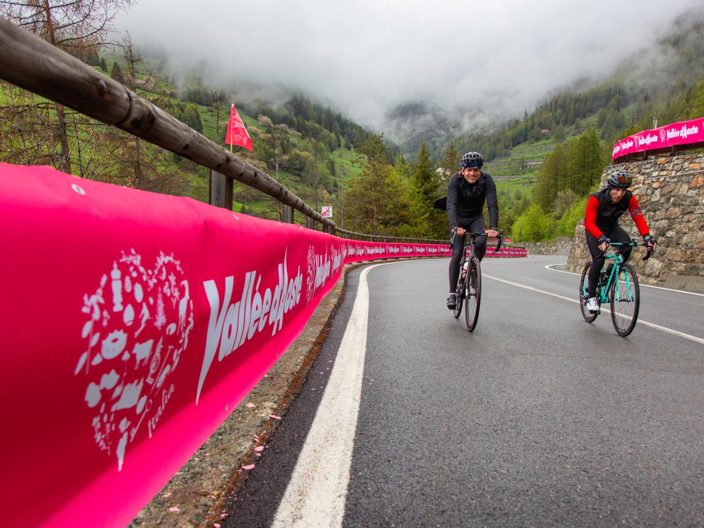 Tour en vélo en rose: sur la route du Giro d'Italia