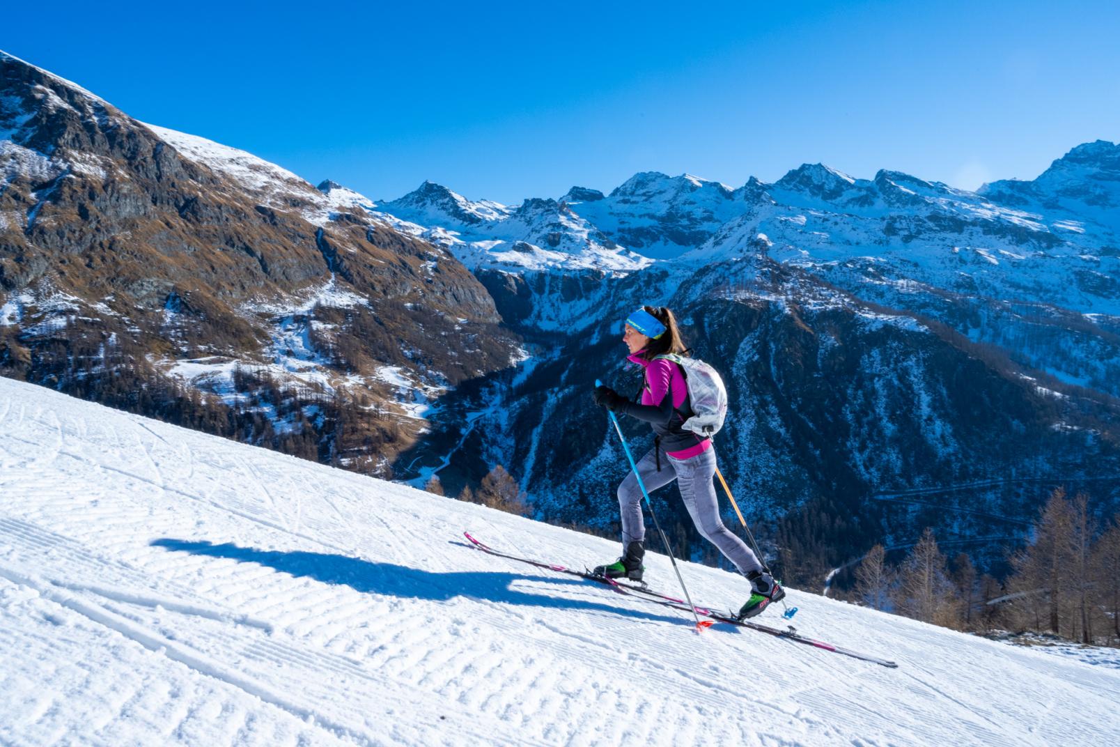 Percorso di risalita a Gressoney