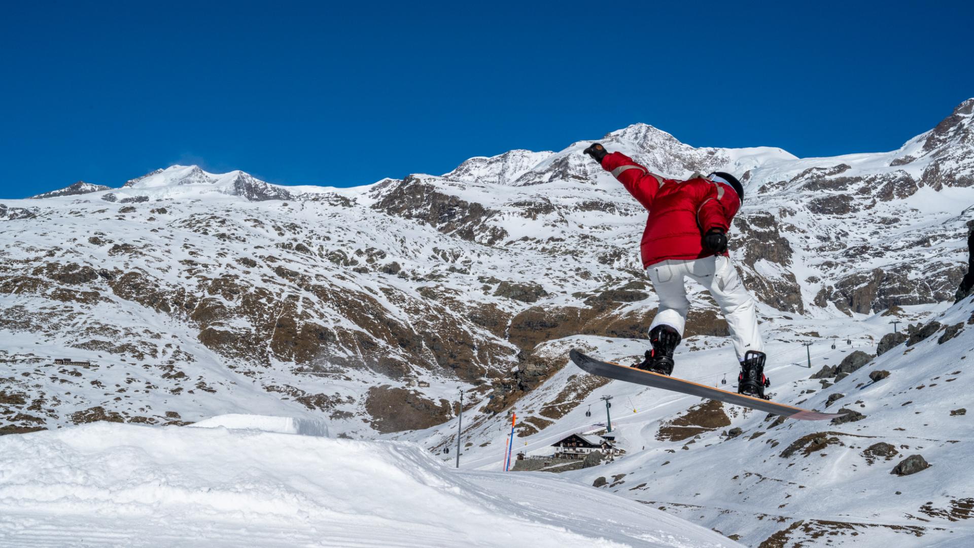Snowpark Monterosa Ski