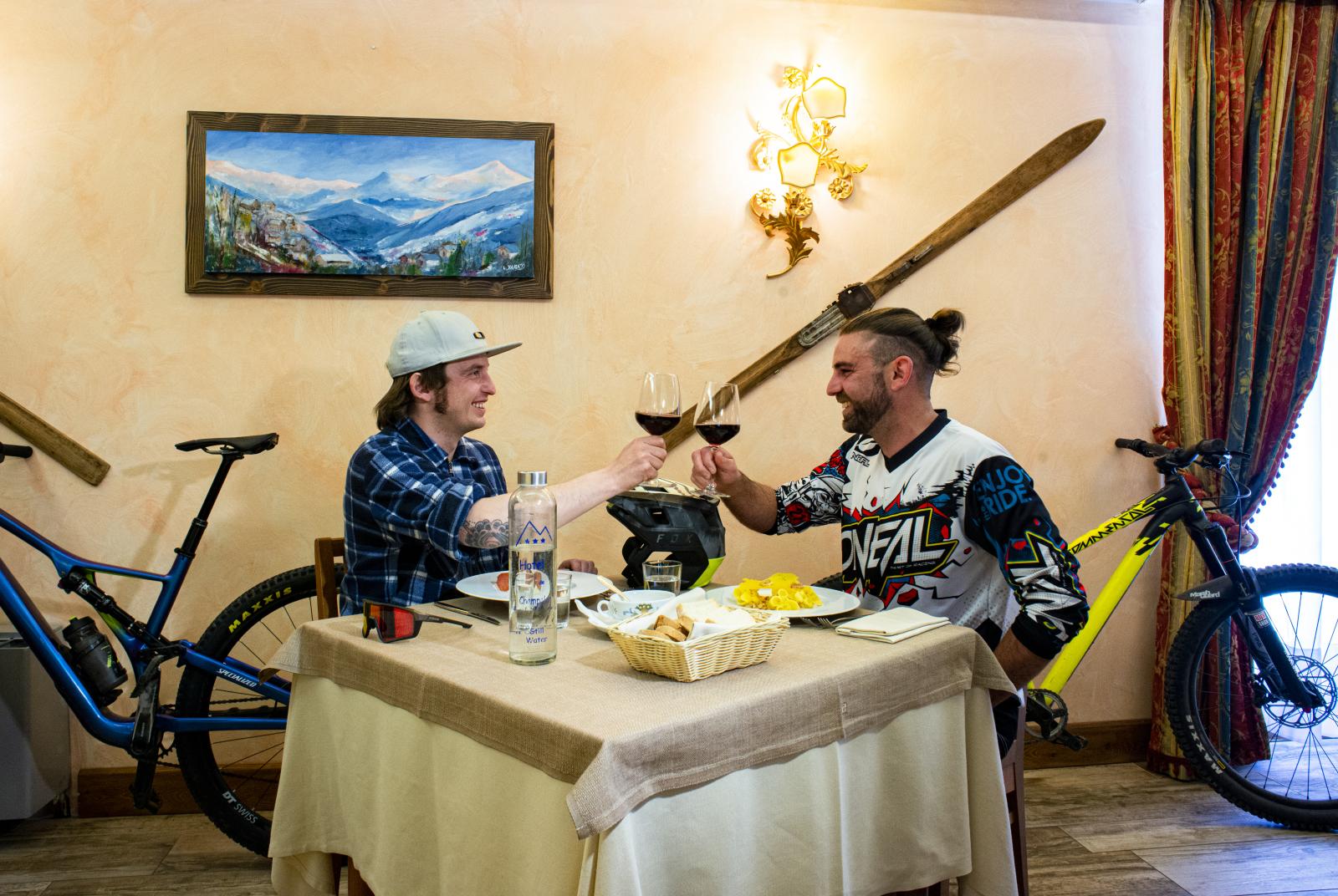 cena con ebike 