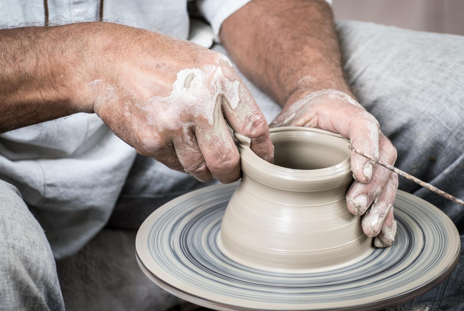 Ceramica  Dimostrazione di lavorazione artigianale