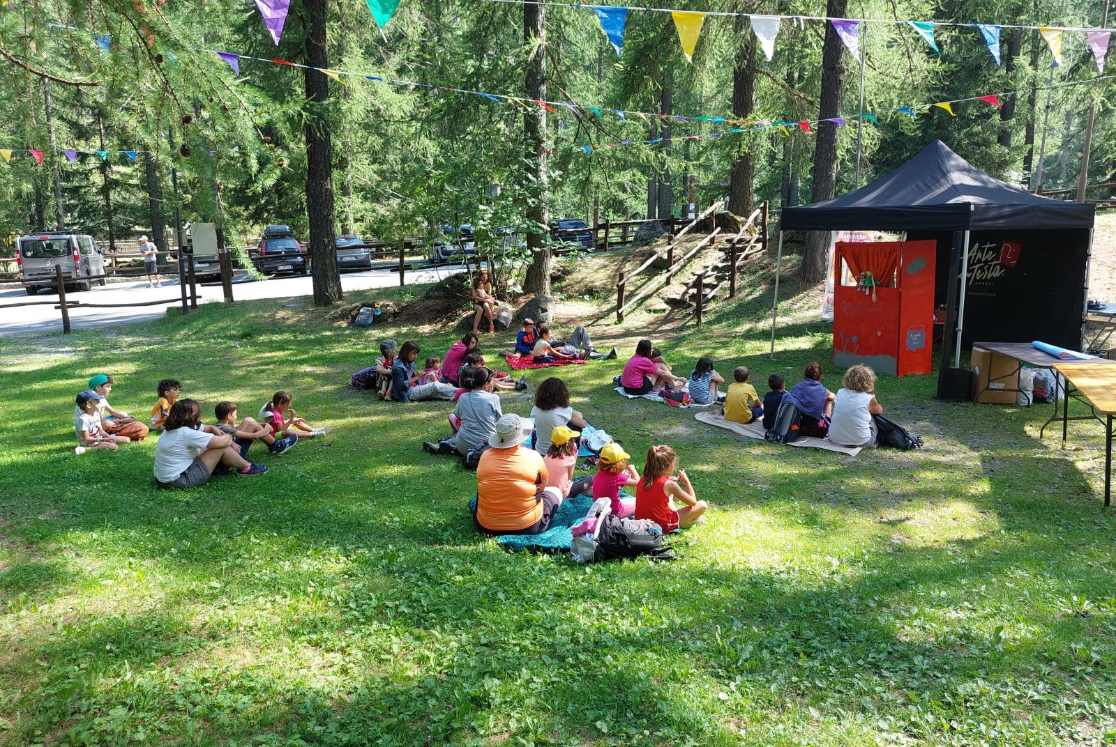 Spettacolo Artisti in natura 2022 Artisti in natura – Mago Aglione e workshop