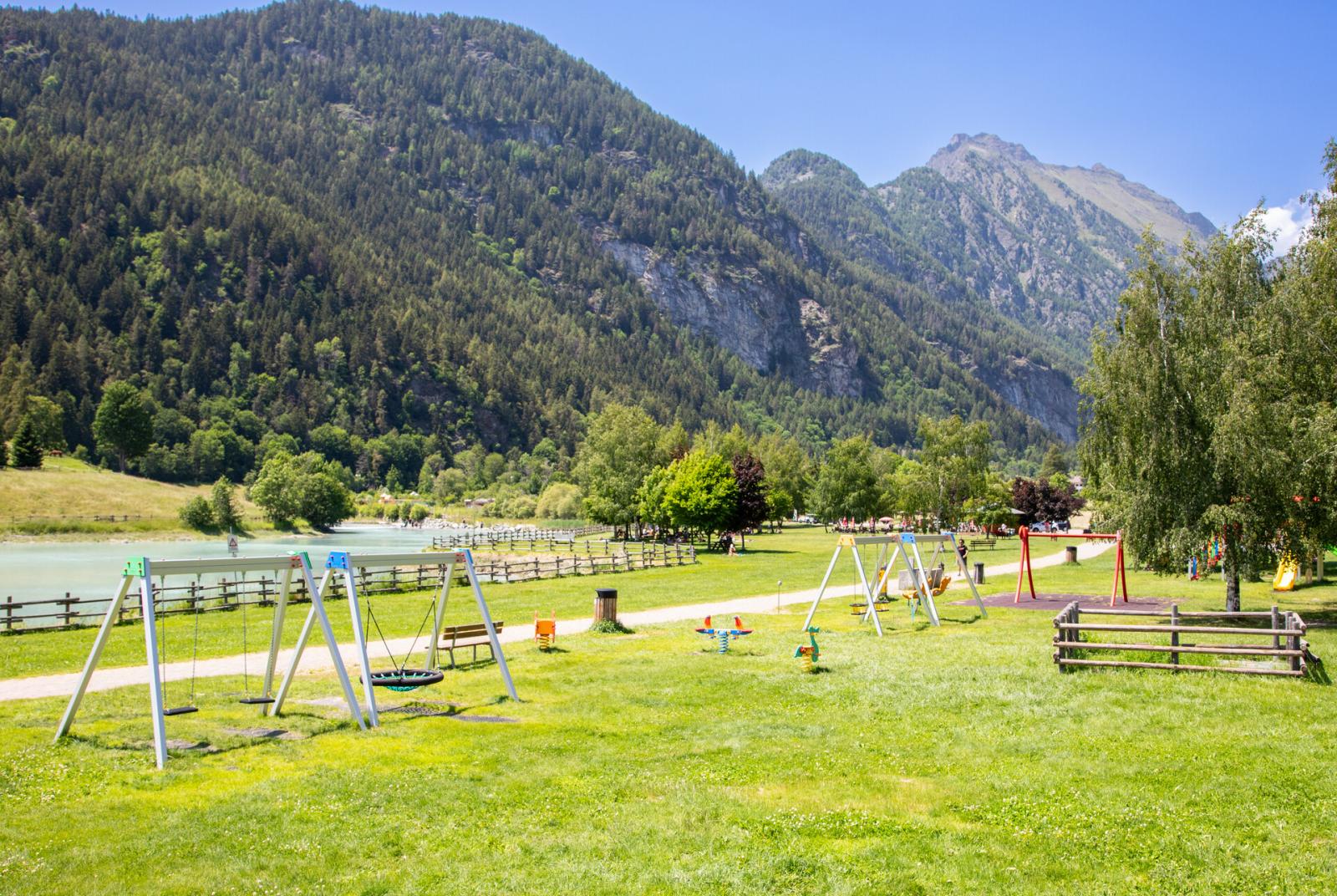 foto della zona del Laghetto  I Falconieri di sua Maestà