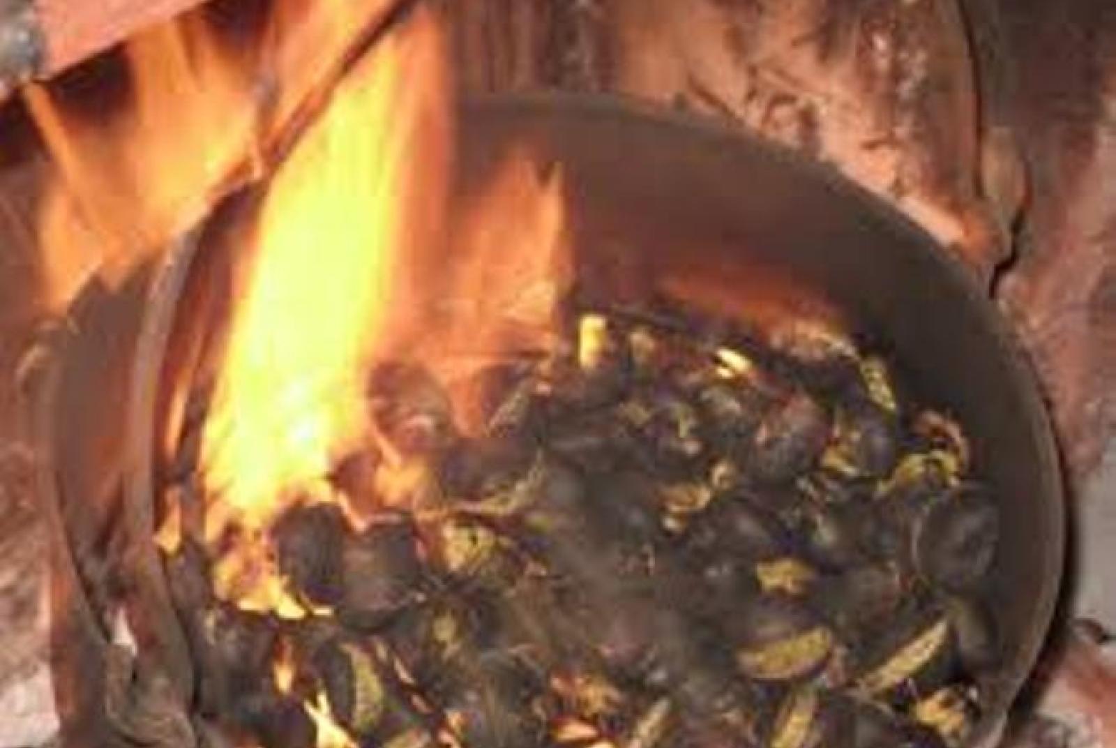 .. Châtaignes et vin chaud