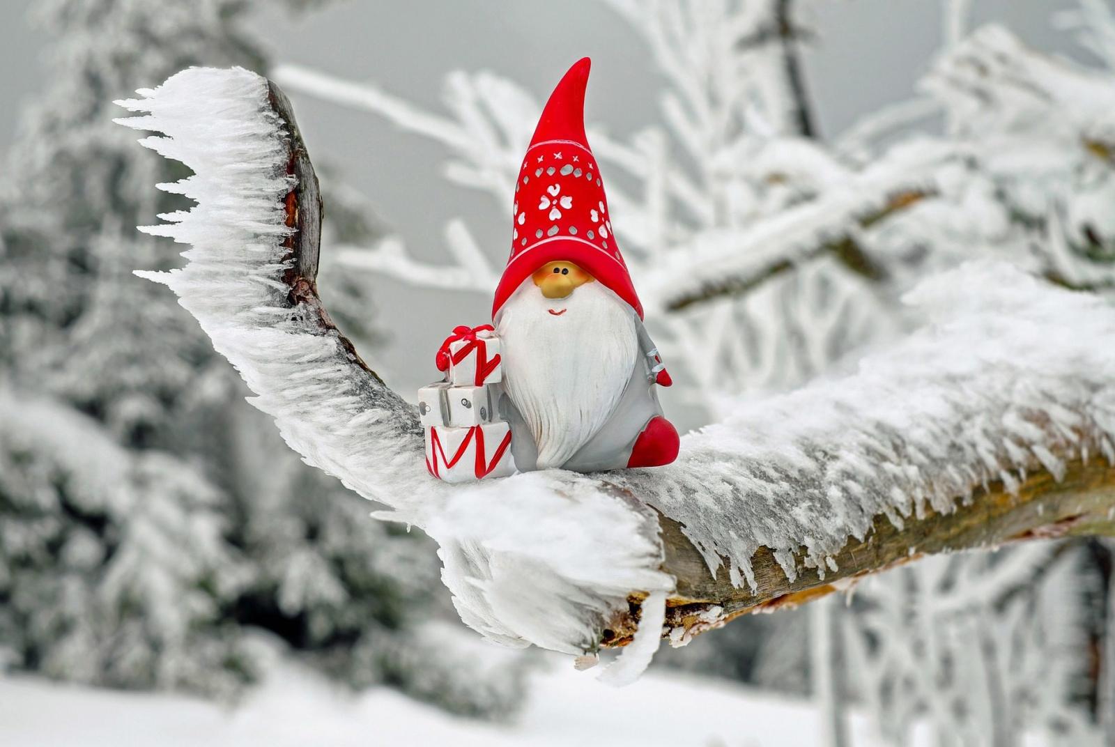 .. La Befana sur les skis